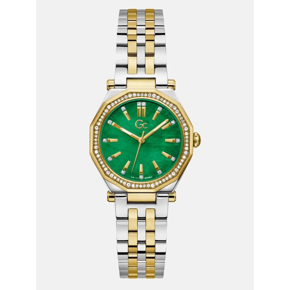 Gray Stainless Steel Dress Watch