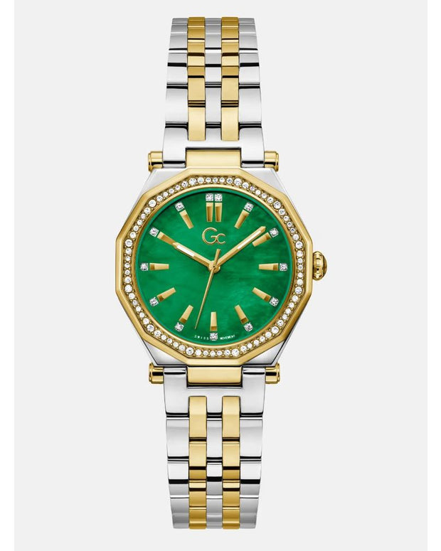 Gray Stainless Steel Dress Watch