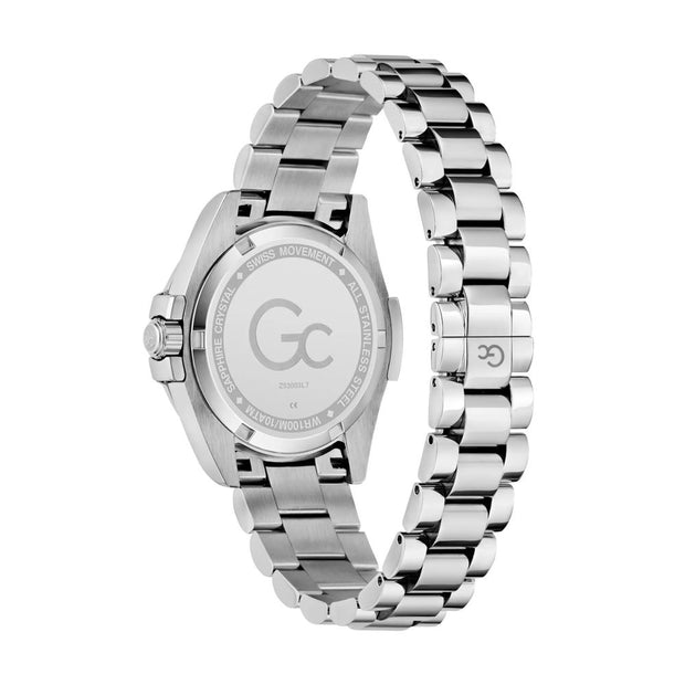 Gray Stainless Steel Dress Watch